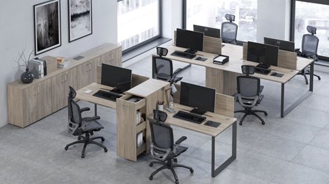 Современная мебель для офиса «ONIX METALL» - вид 1
