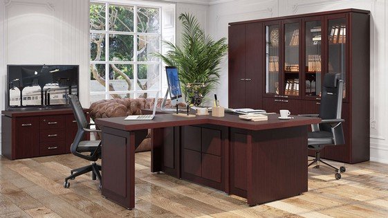 Мебель для домашнего кабинета «Милан-люкс»
