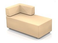 Модульный диван для офиса toform M2 unlimited space Конфигурация M2-2VL (Экокожа Oregon)