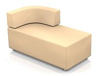 Модульный диван для офиса toform M2 unlimited space Конфигурация M2-2CL (экокожа Oregon)