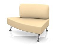 Модульный диван для офиса toform М23 fashion trends Конфигурация M23-2L (экокожа Oregon)
